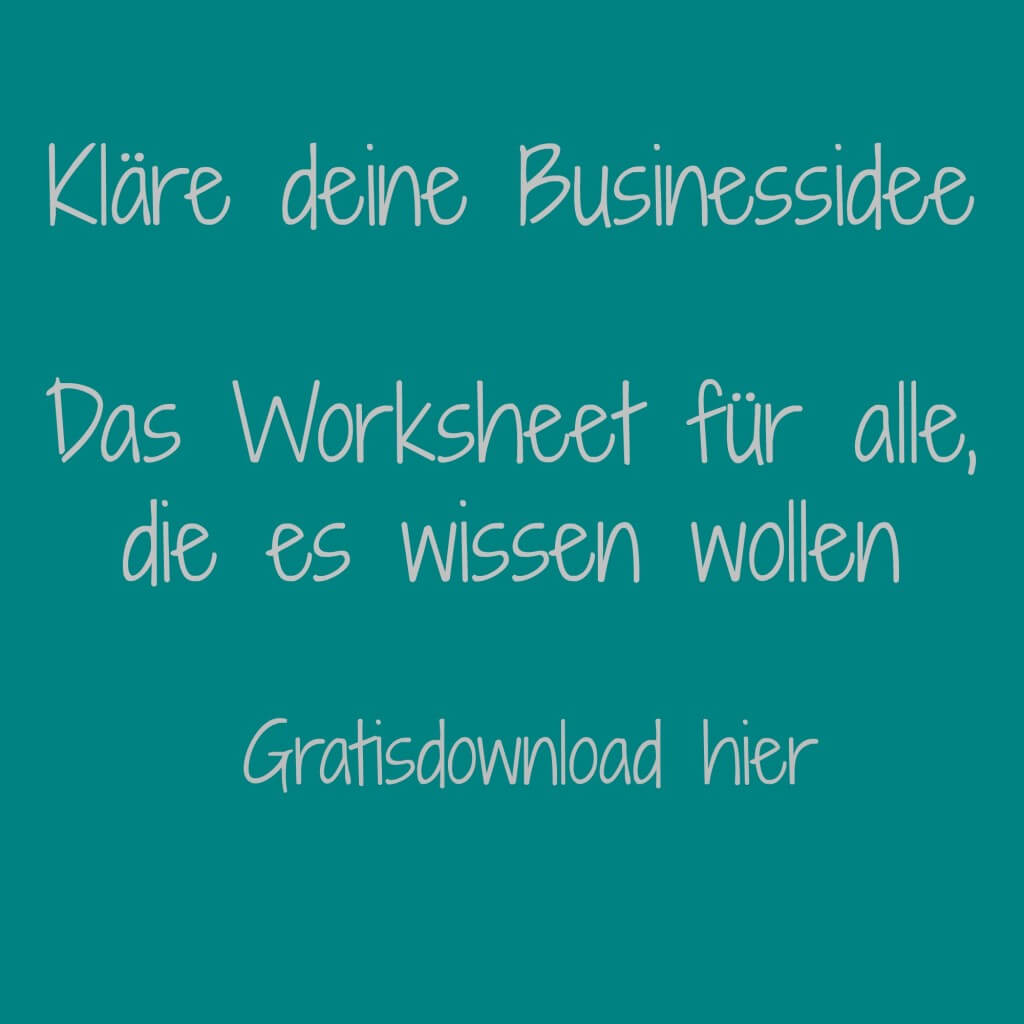 Worksheet-Businessidee