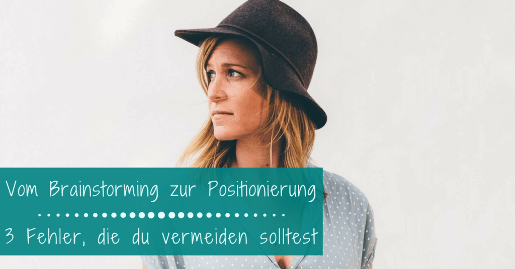 Positionierung